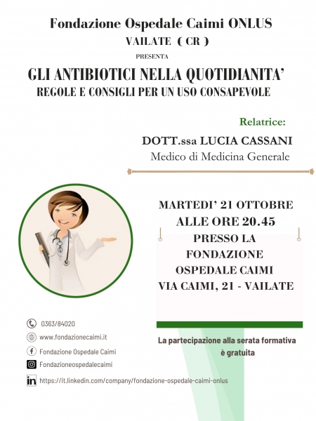 Serata formativa del 21 ottobre 2025
